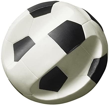 Gor Pets Vinyl Super Soccer Squeaky Ball Toy for Dogs, Multi