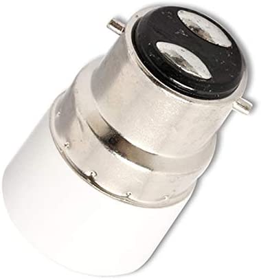 E27 To B22 Led Lamp Bulb Base Conversion Holder Converter Socket Adapter Light | UK