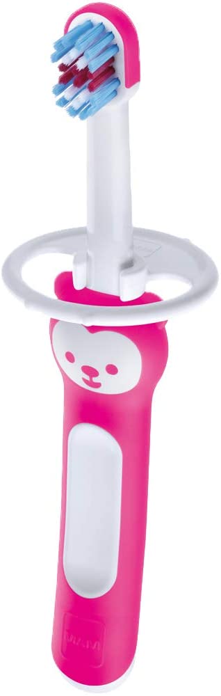 MAM Baby's Brush, Pink, 1 count (Pack of 2) - Image 3
