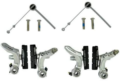 Tektro, Oryx 992AG CycloCross Cantilever Brake Set, Forged Aluminum Arms, Silver