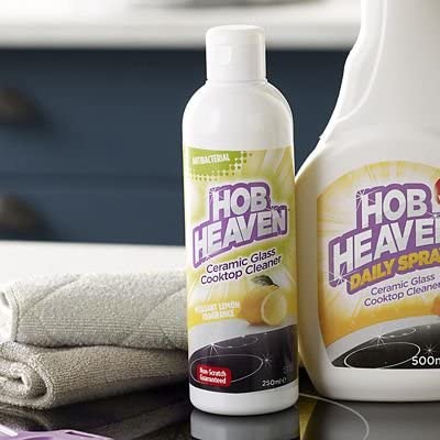Lakeland Hob Heaven Ceramic & Induction Hob Cleaner 250ml - Non-Scratch Cream Formula Lemon Scented, 250 ml (Pack of 1) - Image 2