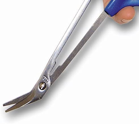 NRS Healthcare Long Reach Nail Scissors, Blue - Image 2