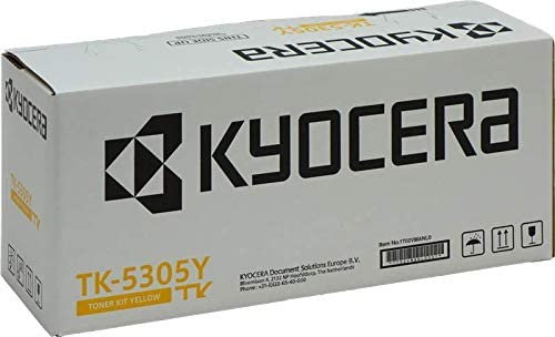 KYOCERA 1T02VMANL0 Laser Toner - Yellow, Standard