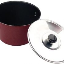 IBILI Charlotte Mould W/Lid Venus 16 cm, Steel, Black/Red/Transparent