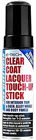auto imparts E-Tech Clear Coat Lacquer Touch Up Stick, silver, 12 ml (Pack of 1)