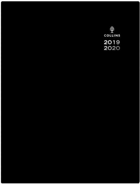 Collins Leadership A4 Day to Page (Appointments) 2019-2020 Diary - Graphite