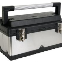 Perel OTBA6 505 x 235 x 225 mm Stainless Steel Tool Box