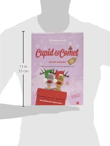 Rosewood Cupid and Comet Christmas Advent Treat Calendar for Cats - Image 3