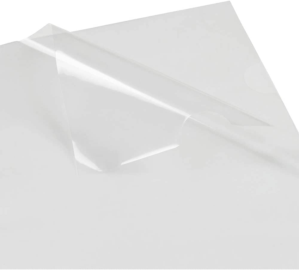 Strong Quality Pack of 50 A4 Clear Plastic Open Top & Side Cut Flush File Wallet 100 Micron pp Report File Project Presentation Covers - Image 3