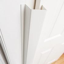 Cardea Child Safety Door Finger Pinch Guard Hinge Protector for The Front of The Door – White (2 Pack) *Suitable for Domestic USE ONLY*