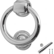 Ring Shaped Door Knocker Polished Chrome