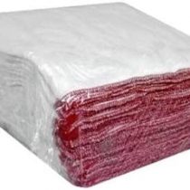 10 Pack Cotton Premium Extra Large White Dishcloths Cleaning Cloths Super Absorbent, 30 x 50cm