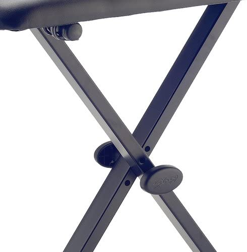 Stagg KEB-A20 Benches, Black, 78 cm (W) x 70 cm (L) x 24 cm (H) - Image 2