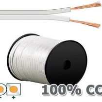 Loudspeaker Cable 30 m 2 x 1.5 mm² White