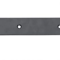 Merriway BH07123 Gate Hinge Heavy Duty Hook & Band Cranked Necked, Black, 250x 38 x 4.5mm