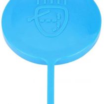 Windscreen Washer Cap, Plastic Car Windscreen Washer Fluid Cap Windshield Washer Reservoir Cap Small Ring Lid Cover Blue