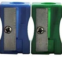 Plastic Single Hole Pencil Sharpener 483005 Pack 10