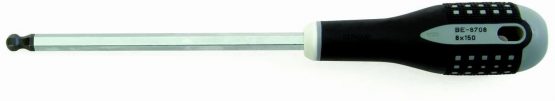 Bahco BE-8702 BHBE-8702 Ergo Screwdriver for Hexagonal Head Screws Ball Ended, Multi-Colour, 222 mm