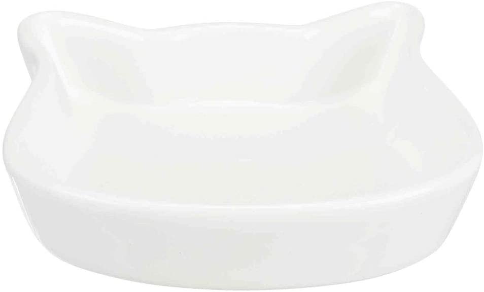Trixie Ceramic bowl cat face, assorted colors, Blue, Standard - Image 2