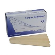 Wooden Medical Tongue Depressor 6"- Pack of 100