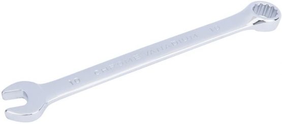 Blue Spot 05208 10mm Fully Polished Chrome Vanadium Spanner, 10 mm