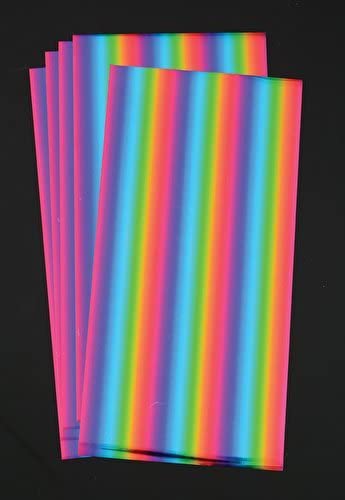 iCraft Deco Foil Specialty Transfer Sheets 6"X12" 5/Pkg-Rainbow, 6in X 12in - Image 2