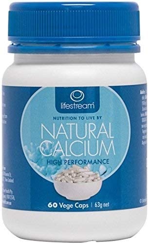 Lifestream Natural Calcium Capsule Pack of 60, 60 Count (Pack of 1)