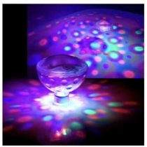 SET OF 2 Floating/Underwater LED Bath,Spa,pool Disco Light