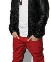 STAR CUTOUTS Justin Bieber Leather Jacket 169cms Lifesize Cardboard Cutout