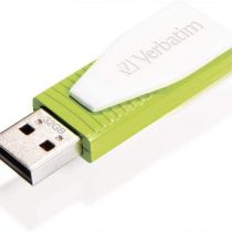 Verbatim Store 'n' Go Swivel USB Flash Drive 32 GB - USB 2.0 - USB memory stick - for laptop notebook ultrabook TV car stereo - USB 2.0 stick - with swivel cap - eucalyptus green