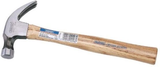 Draper 42503 Hickory Shaft Claw Hammer, 560g