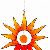 Jones Home and Gift Suncatcher, Orange/Yellow 32 centimetres