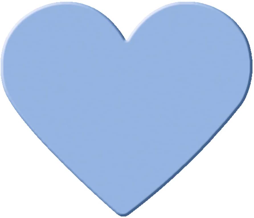 Ursus 19450001 Hole Punch with Lever Maxi Heart Approx. 50.8 mm, blue - Image 2