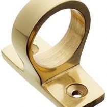 Merriway BH04927 Sliding Sash Window Loft Entry Lift Ring Type Brass, Set of 8 Piece