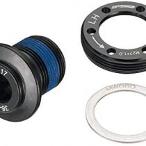 FSA Unisex's Mega Exo QR-17 Gossamer and Comet NBD Crank Bolt, Black, Size M17