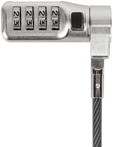 Targus DEFCON 3-in-1 Lock, Fixed Combination Retail Lock for Laptop Computer and Desktop Security Cable (ASP86GL) - Image 4