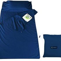 Local Makes A Comeback - Printed Dirty Travel Hygiene Sleeping Bag Hotel Sleeping Bag Adult Sleeping Bag Envelope 180cm x 210cm, Blue