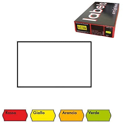 Alevar 270/RETTRG Rolls Labels for Pricers, Yellow, 26 x 16 cm