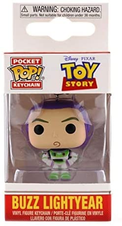 Funko Pop! Keychain: Disney Pixar Toy Story, Buzz Lightyear, Disney Pixar: Toy Story Novelty Keyring, Collectable Mini Figure - Image 3