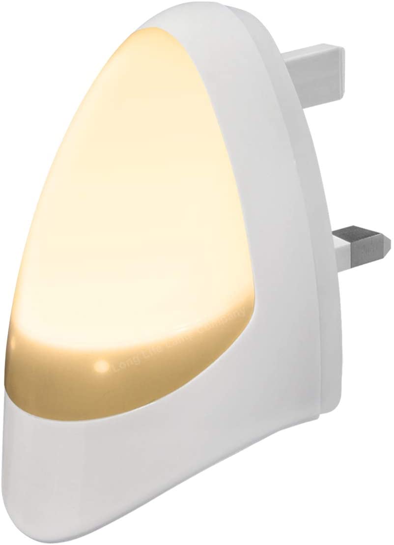Night Light Kids Plug in Wall Automatic Sensor, LED Night Light Dusk to Dawn (Warm White)