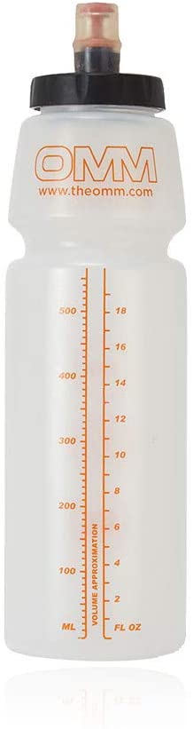 OMM Ultra + Bottle 750ml Bite Valve Clear, White, 750 ml
