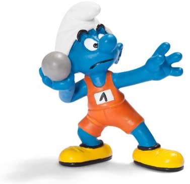 SCHLEICH Shotputter, Blau, Medium