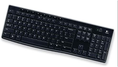 Logitech K270 Wireless Keyboard for Windows AZERTY Belgian Layout - Black - Image 2