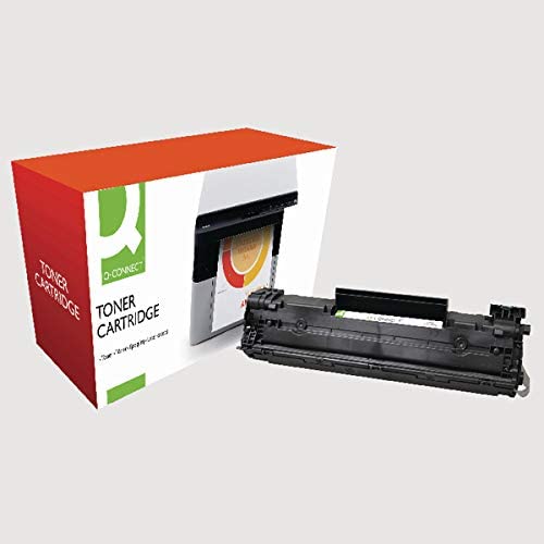 Q-Connect Compatible Toner for HP CE278A Toner Cartridge, Black