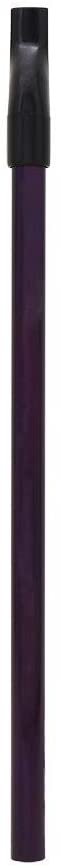Alomejor Irish Whistle D Whistle Multi-color Copper Traditional Tin Whistle D Key Blowing Instrument(Black)