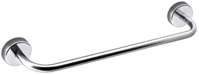 Kapitan Towel Bar Rail, 40 cm / 15.75 inches, Stainless Steel, Self Adhesive OR Screws Mounting, Bathroom, Kitchen Rack