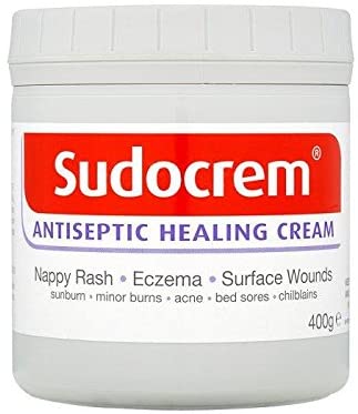 THREE PACKS of Sudocrem Antiseptic Cream 400g Tubs, 400 g (Pack of 3)