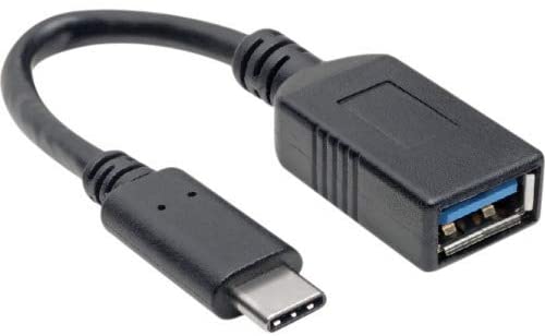 Tripp Lite USB 3.1 Gen 1 Cable 5 Gbps USB-C to USB-A, USB-IF Cert, Type-C, Thunderbolt 3, (M/F), 15.24 cm (U428-C6N-F)