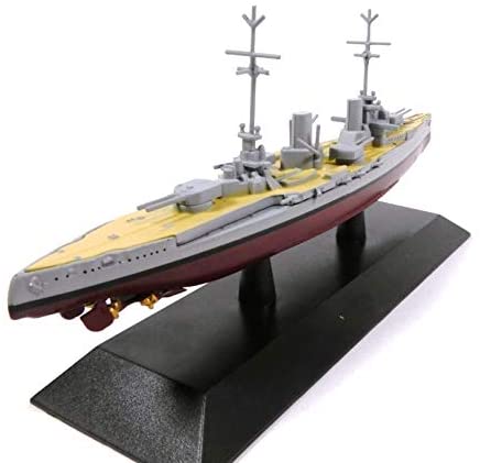 DeAgostini VON DER TANN 1910 Battle cruiser 1/1250 WS44, Blue, Grey, Brown, Small - Image 3