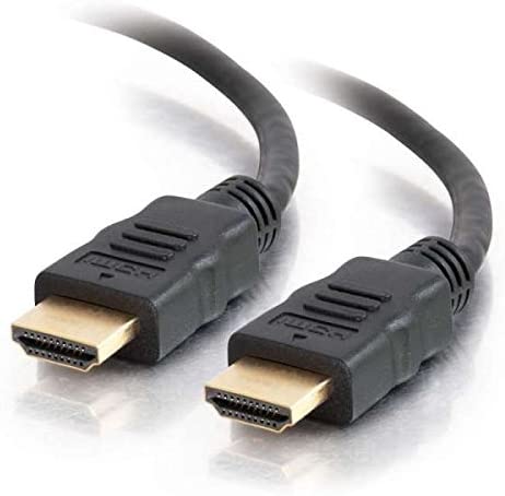C2G 82024 High Speed HDMI Cable with Ethernet, 4K Ultra HD HDMI Lead Compatible with UHD 2160P HD Video, 1080P, 3D, Ethernet